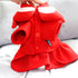 Woolen Princess Dress with Bowknot